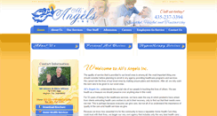 Desktop Screenshot of myalisangels.com