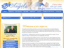 Tablet Screenshot of myalisangels.com